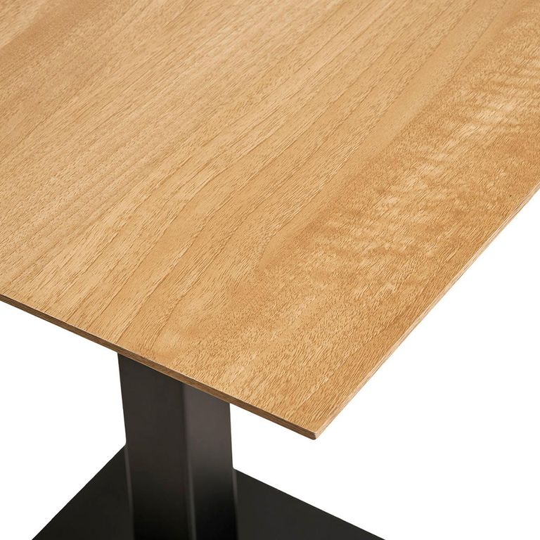 Fano Cafe Table - Square - Melamine - Natural
