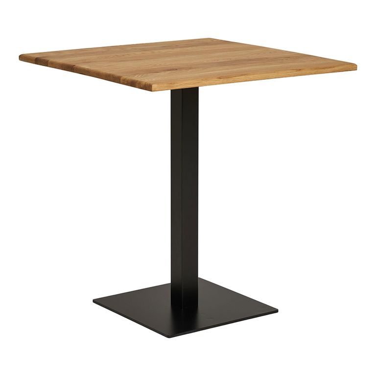 Lignano Cafe Table - Square - Oak - Natural