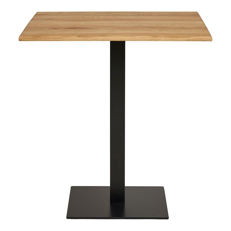 Lignano Cafe Table - Square - Oak - Natural