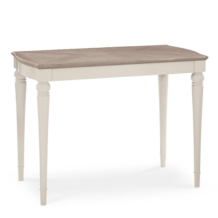 Montreux Bar Table - Grey Washed Oak & Soft Grey