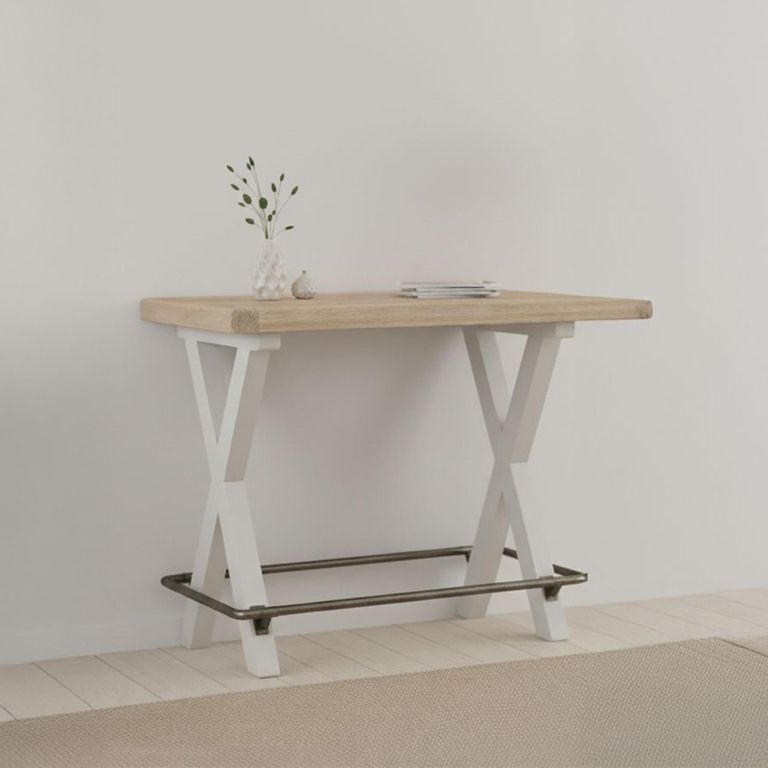 Salcombe Bar Table - Grey Oak