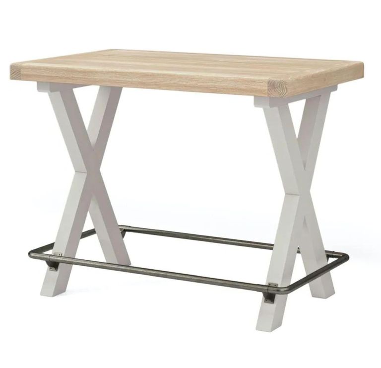 Salcombe Bar Table - Grey Oak
