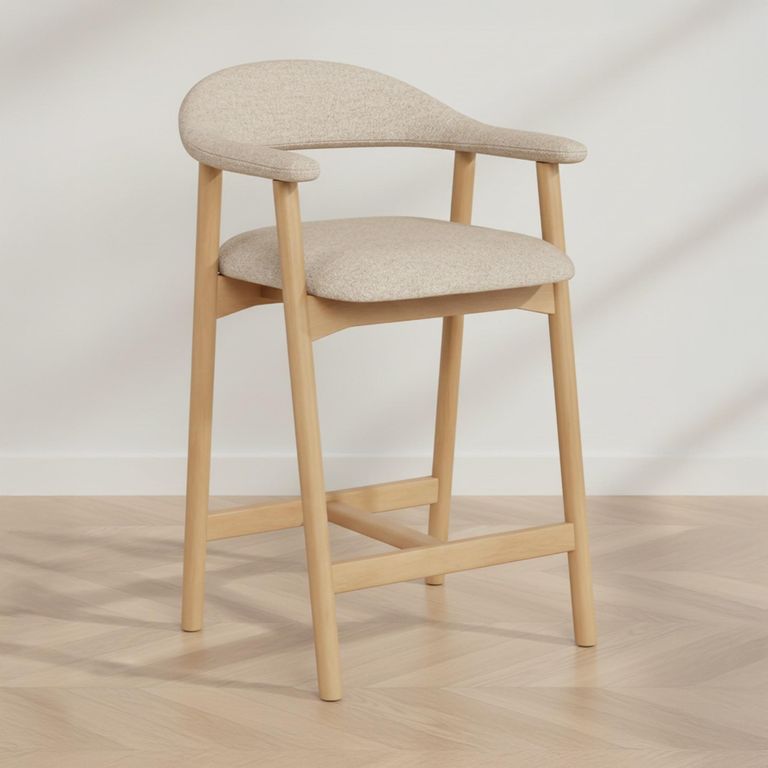 Addi Counter Stool - Set of 2 - Sand Fabric