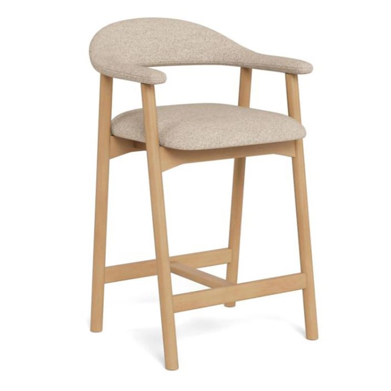 Addi Counter Stool - Set of 2 - Sand Fabric