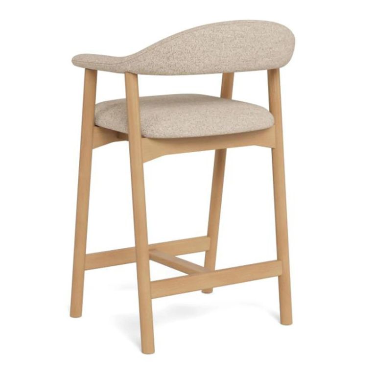 Addi Counter Stool - Set of 2 - Sand Fabric