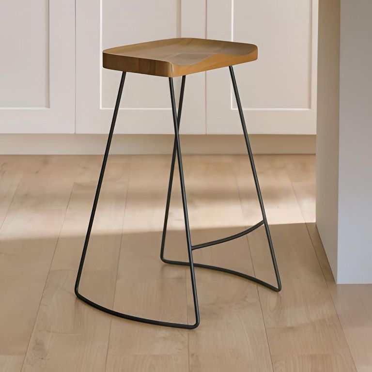 Travis Barstool - Set of 2 - Brown