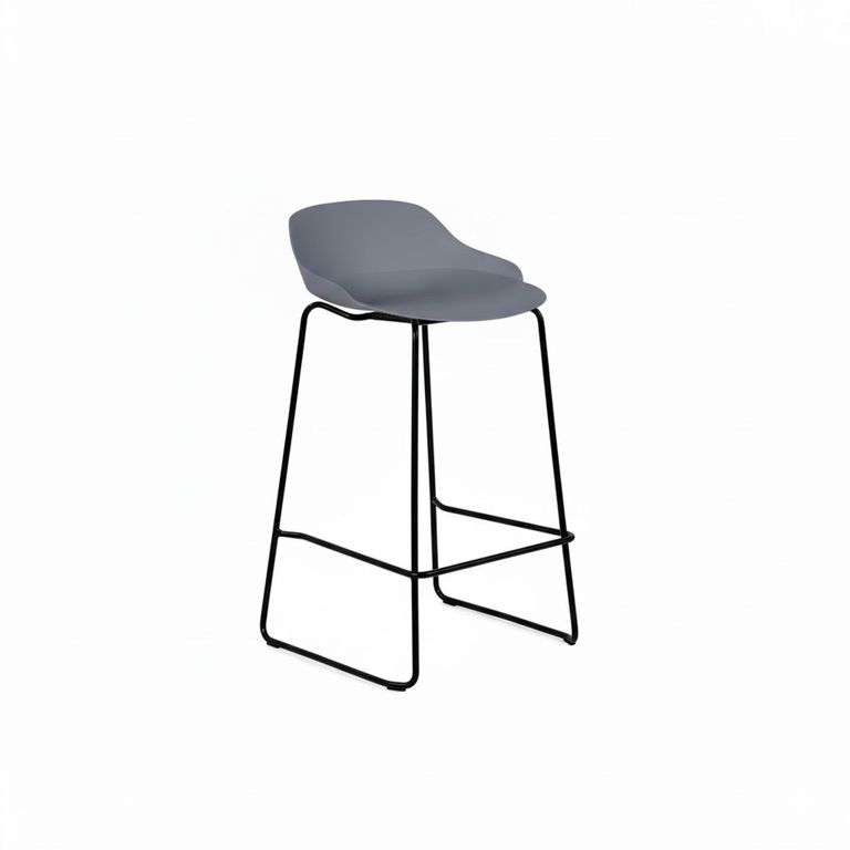 Rocco Barstool - Set of 2 - Dark Grey