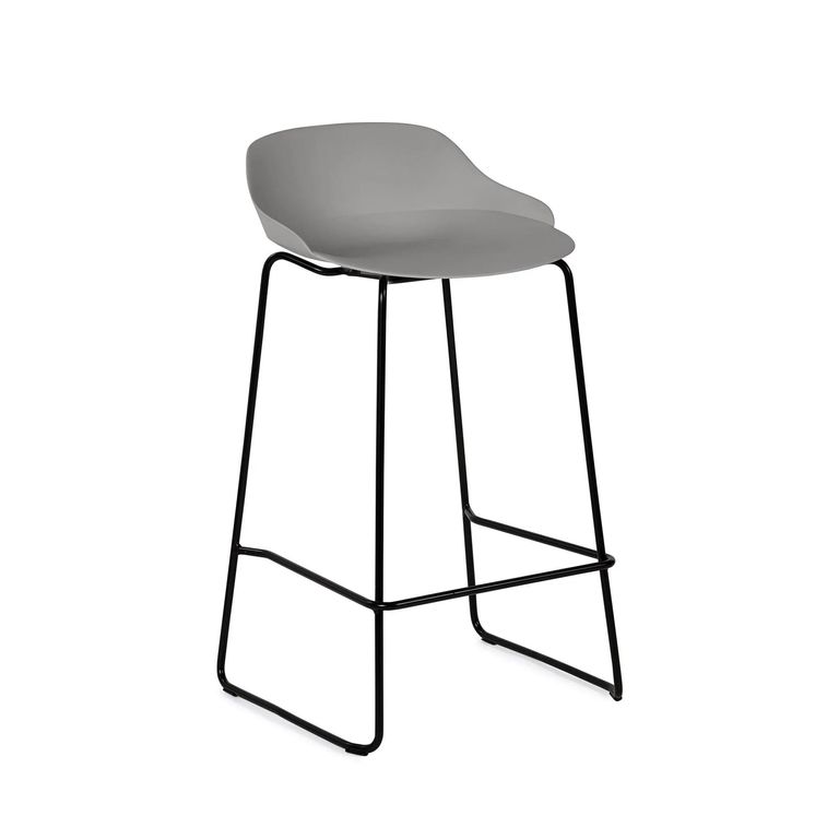 Rocco Barstool - Set of 2 - Light Grey