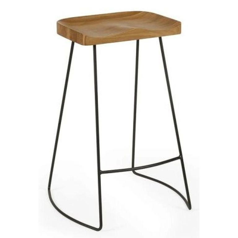 Travis Barstool - Set of 2 - Brown