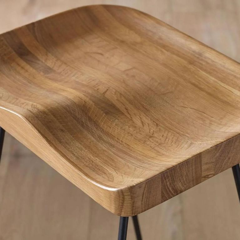 Travis Barstool - Set of 2 - Brown