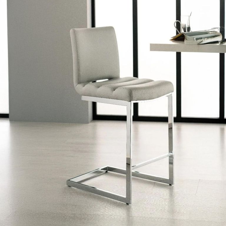 Clearance - Perth Breakfast Barstools - Set of 2 - Grey - FSS14766