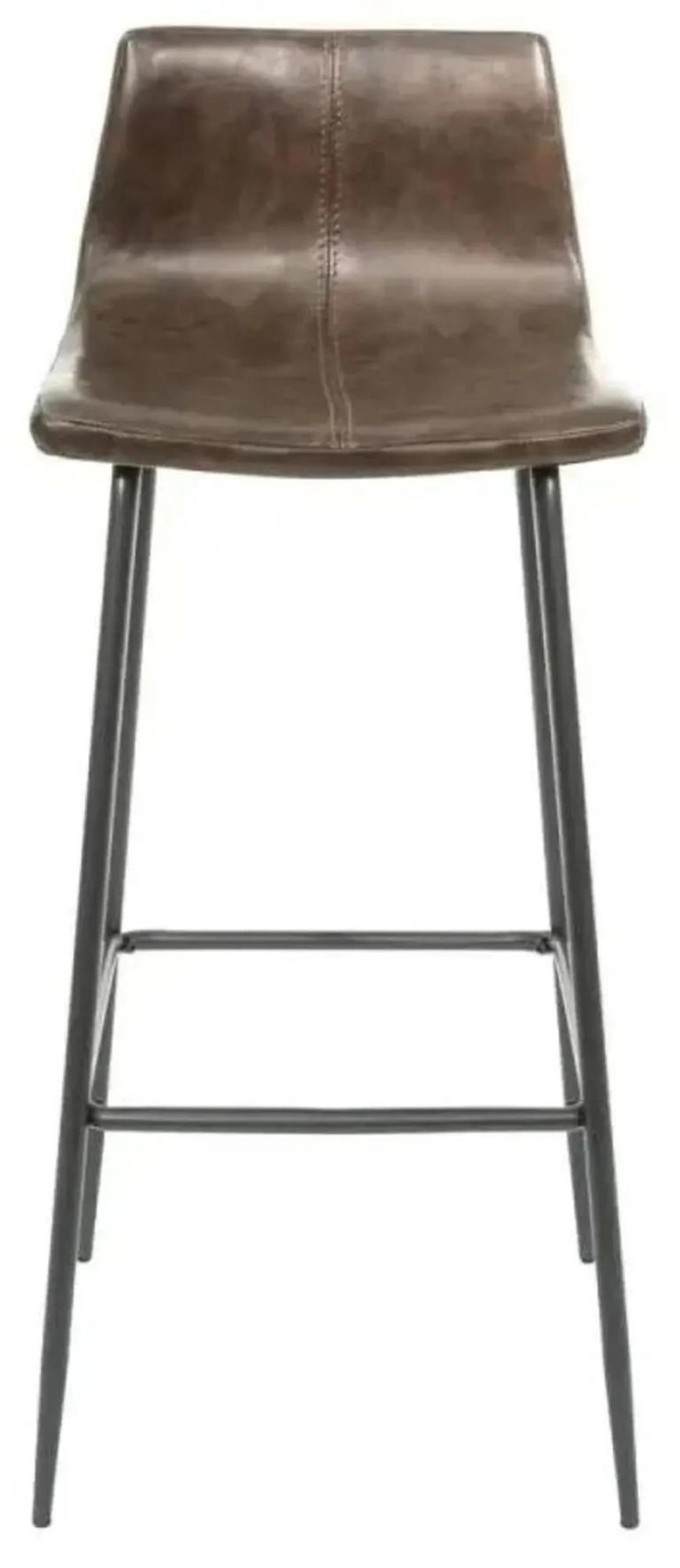 Clearance - Erlangen Barstools - Set of 2 - Vintage Chestnut Leather - FSS14758