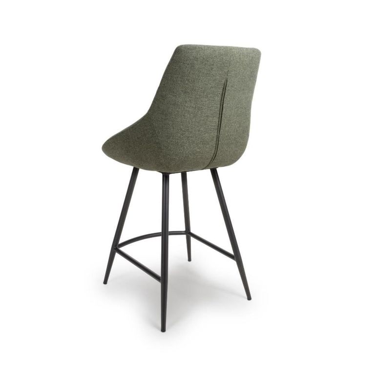 Boden Counter Chair - Set of 2 - Green Fabric