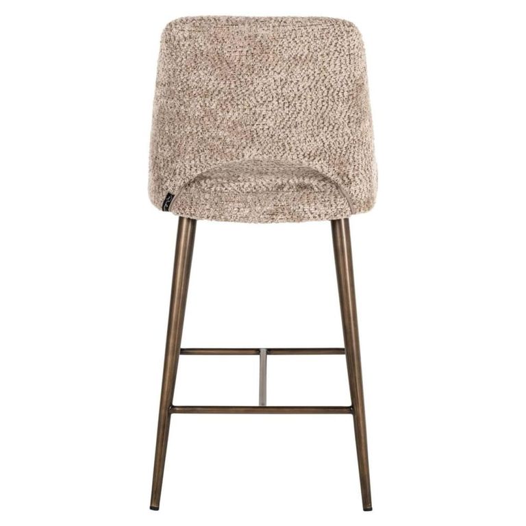 Delphine Counter Stool - Lovely Nature - Fabric and Metal