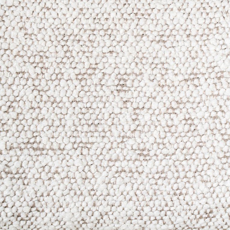 Badalona Barstool - White Boucle Fabric - Set of 2 - with Back