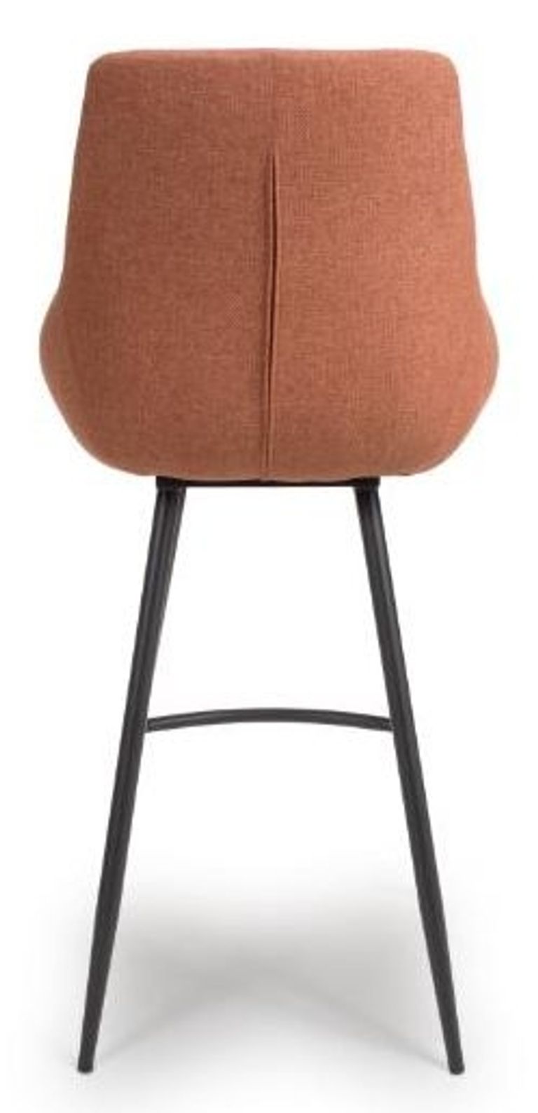 Boden Bar Chair - Set of 2 - Brick Red Fabric