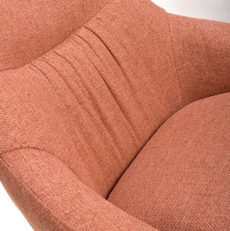 Boden Bar Chair - Set of 2 - Brick Red Fabric