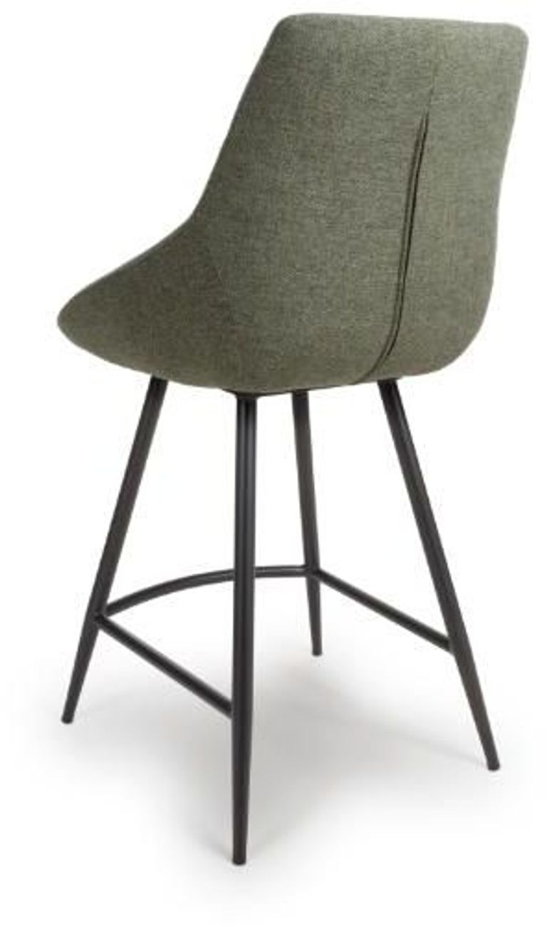 Boden Counter Chair - Set of 2 - Green Fabric
