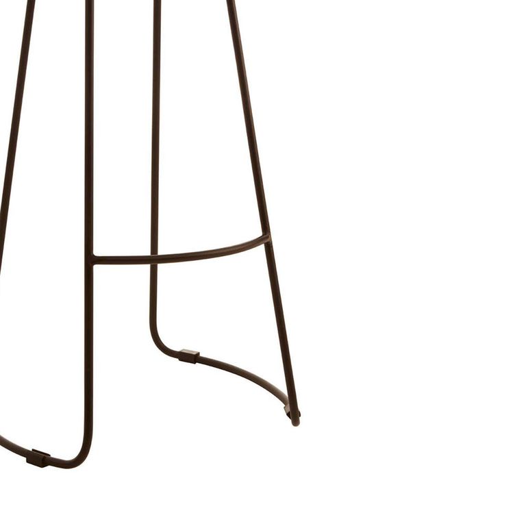 Buffalo Barstool - Set of 2 - Light Brown - Leather