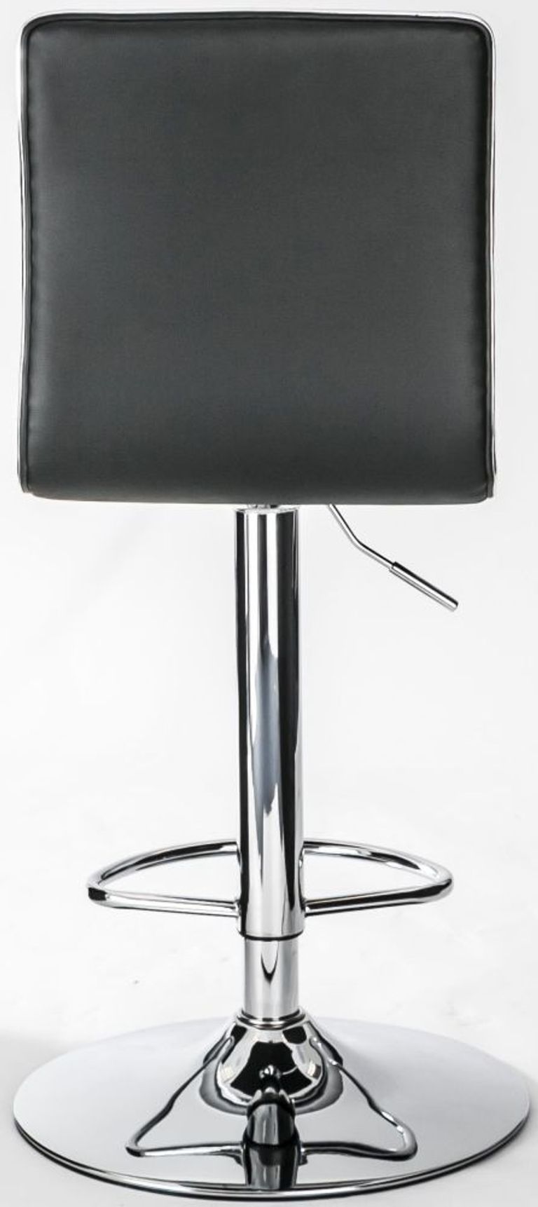 2 x Comal Black Faux Leather Barstool - ABS1301-BLK