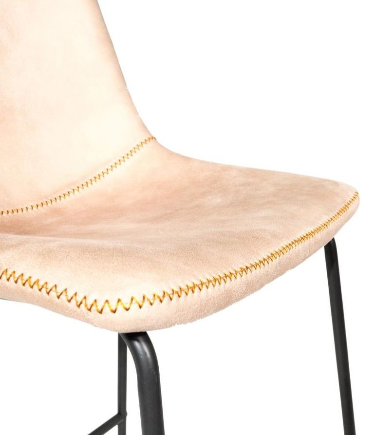 2 x Fremont Oyster Natural Fabric Barstool