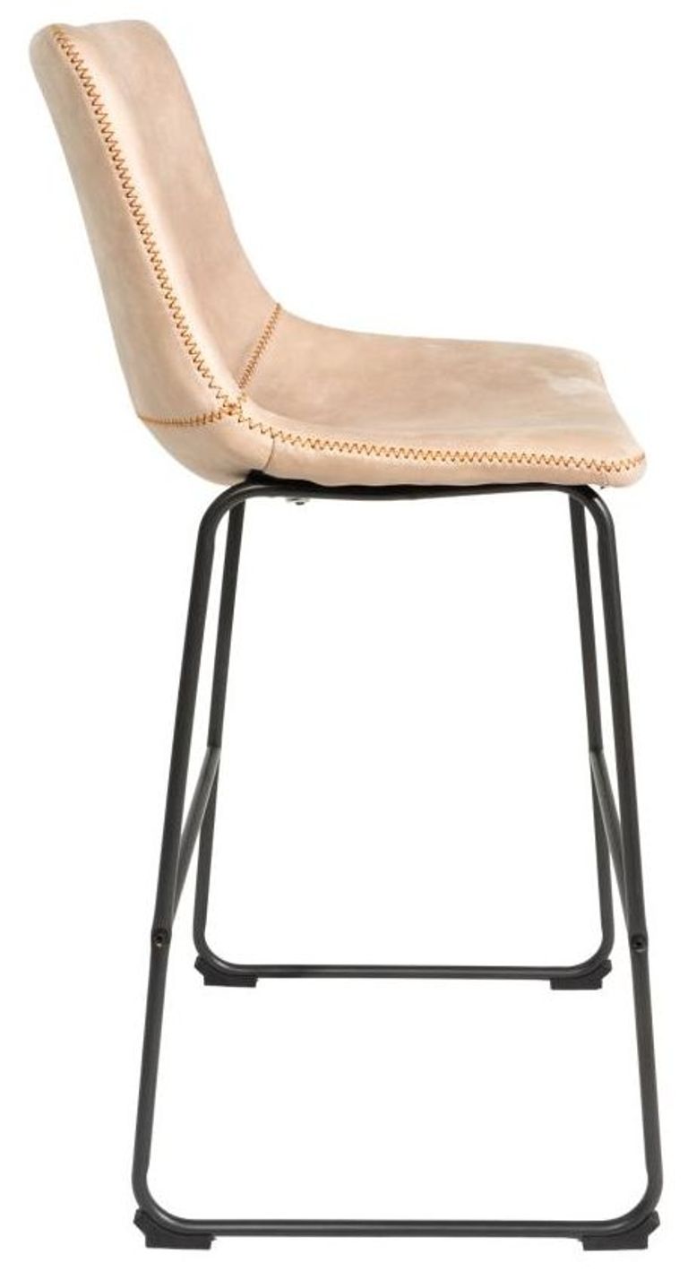 2 x Fremont Oyster Natural Fabric Barstool