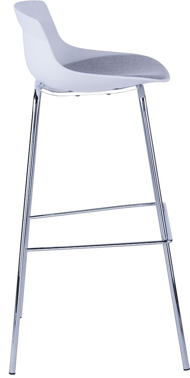 2 x Henry White Barstool - ABS7085WHT