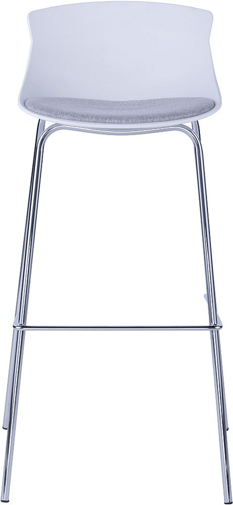 2 x Henry White Barstool - ABS7085WHT