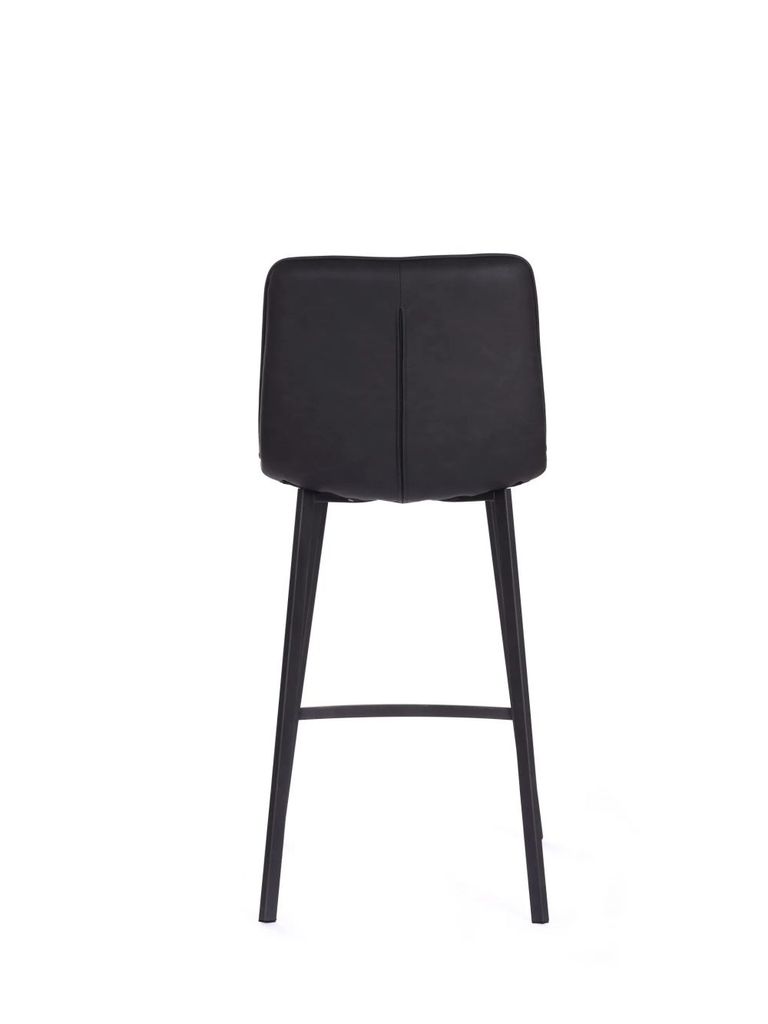 2 x Laketon PU Vintage Black Counter Stool