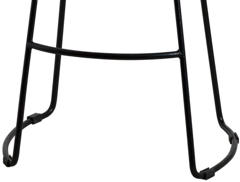 2 x Moonie Hardwood Shaped Barstool