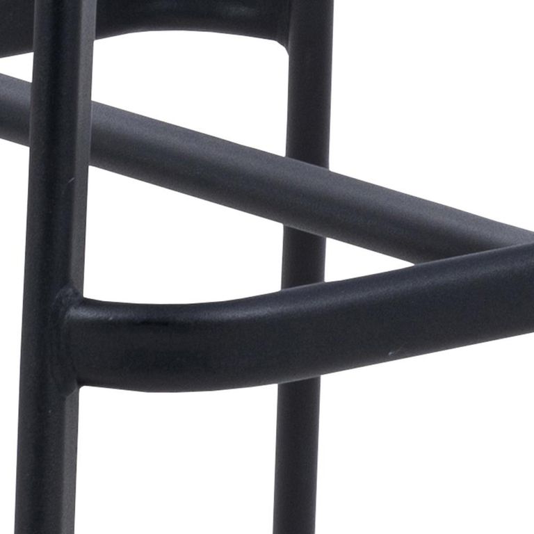 Oregon Barstool - Set of 2 - Tan Faux Leather - with Back