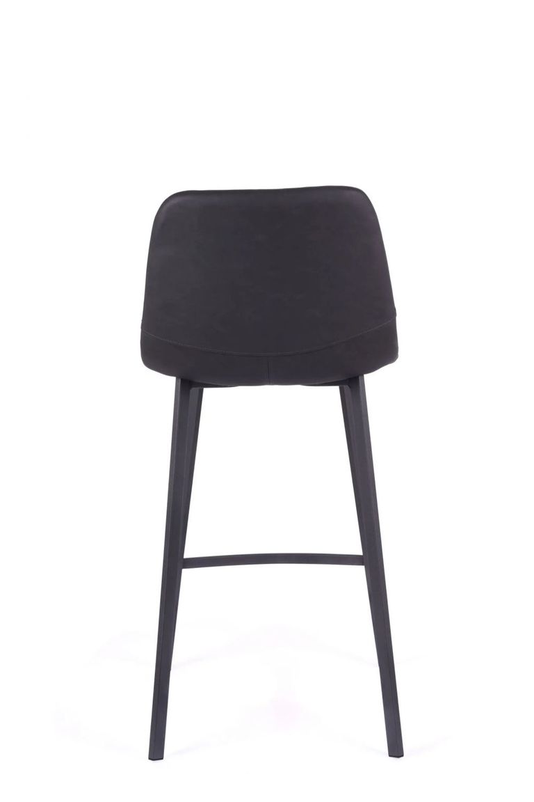 2 x Ryan Vintage Black PU Counter Stool