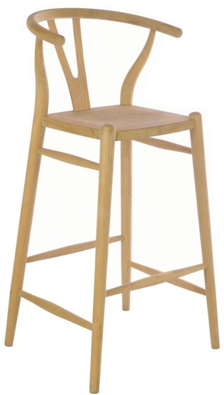 2 x Shoreditch Wooden Barstool