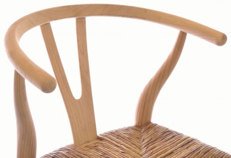 2 x Shoreditch Wooden Barstool with Rush Seat