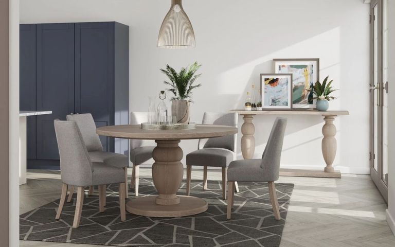 2 x Stoy Sand Linen Counter Stool