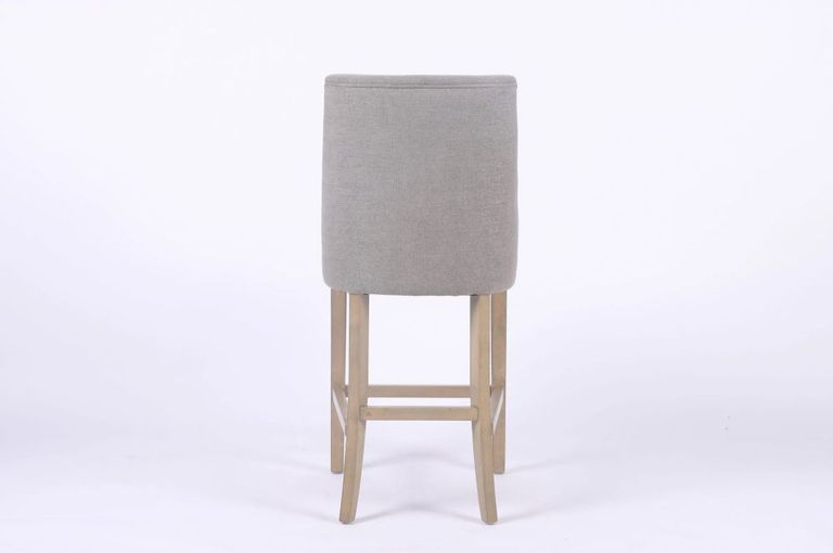 2 x Stoy Sand Linen Counter Stool