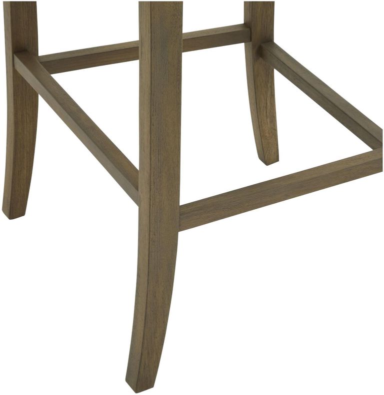 2 x Warwick Grey Upholstered Barstool