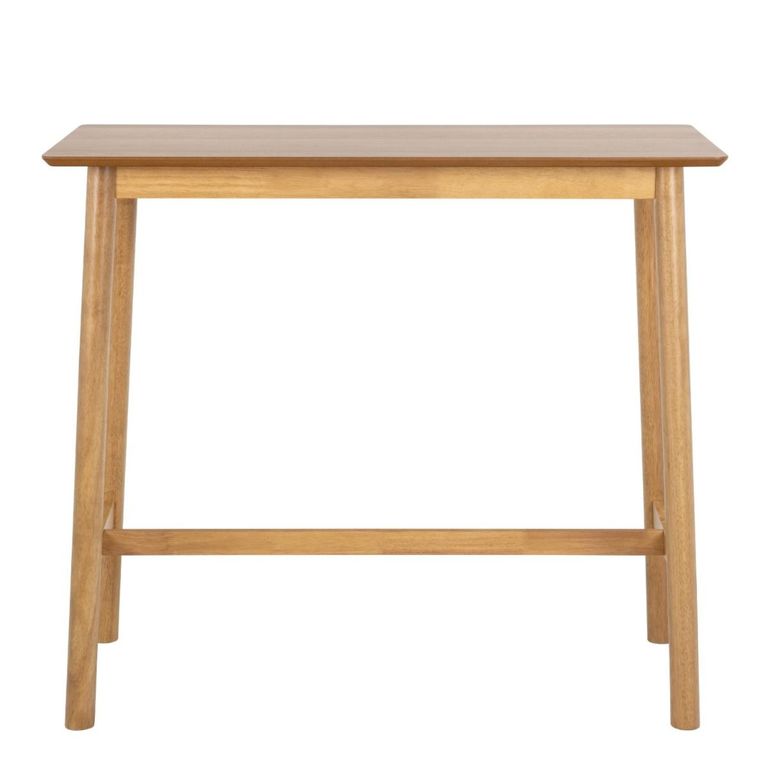 Barlow Matt Oak Bar Table