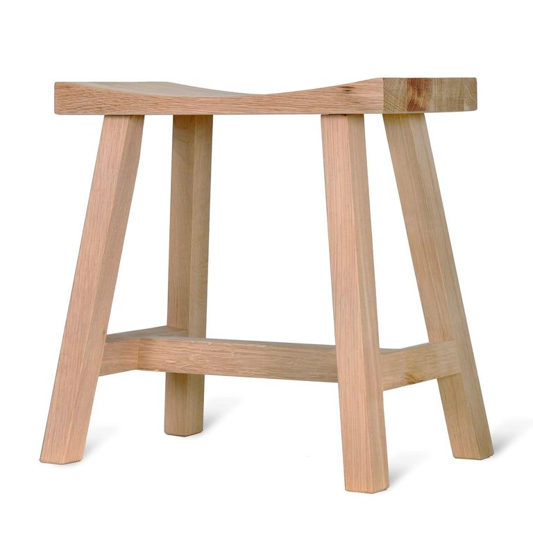 Clockhouse Stool Carbon and Natural Oak