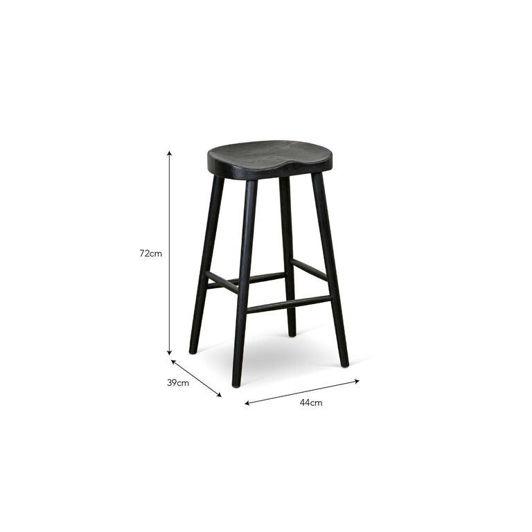Lilley Bar Stool Black