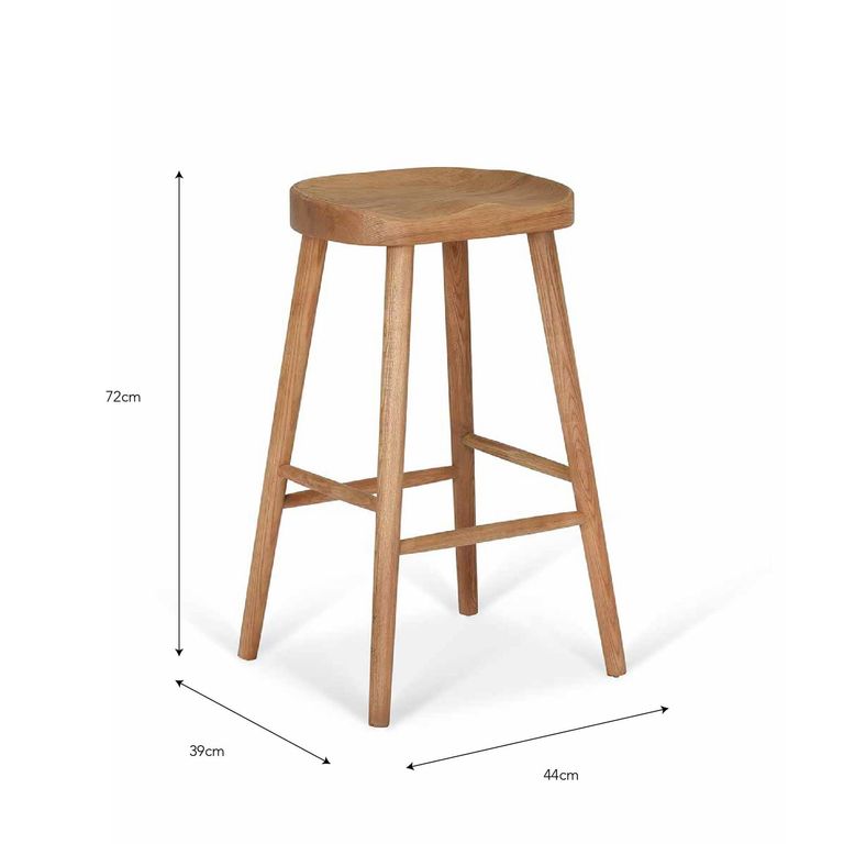 Lilley Bar Stool Natural