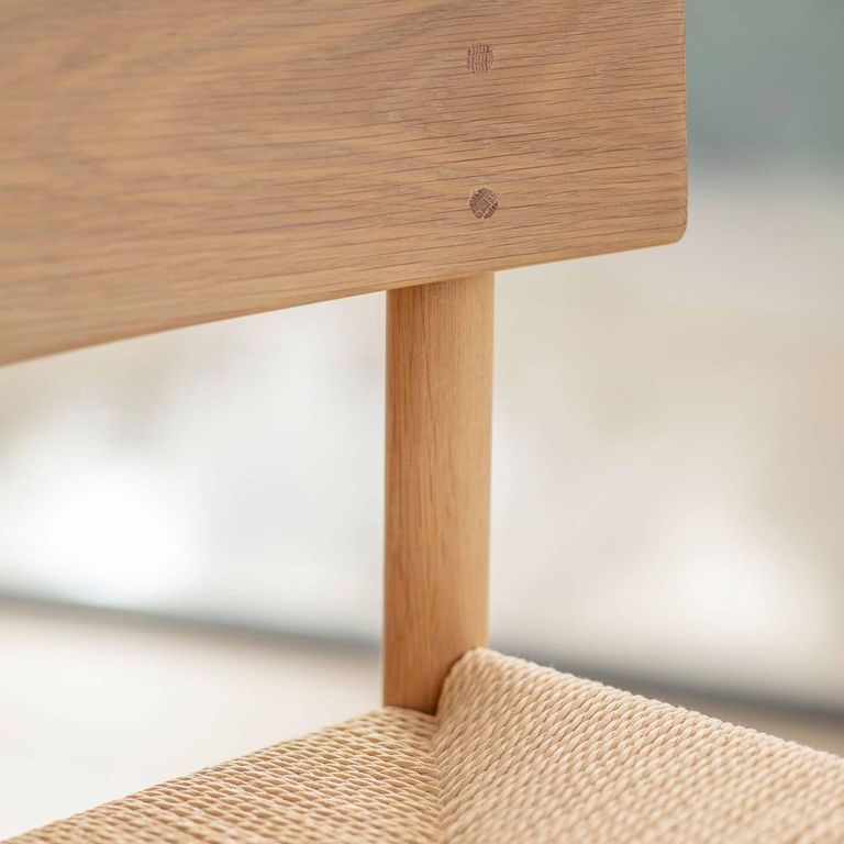 Longworth Bar Stool With Back Natural Rattan