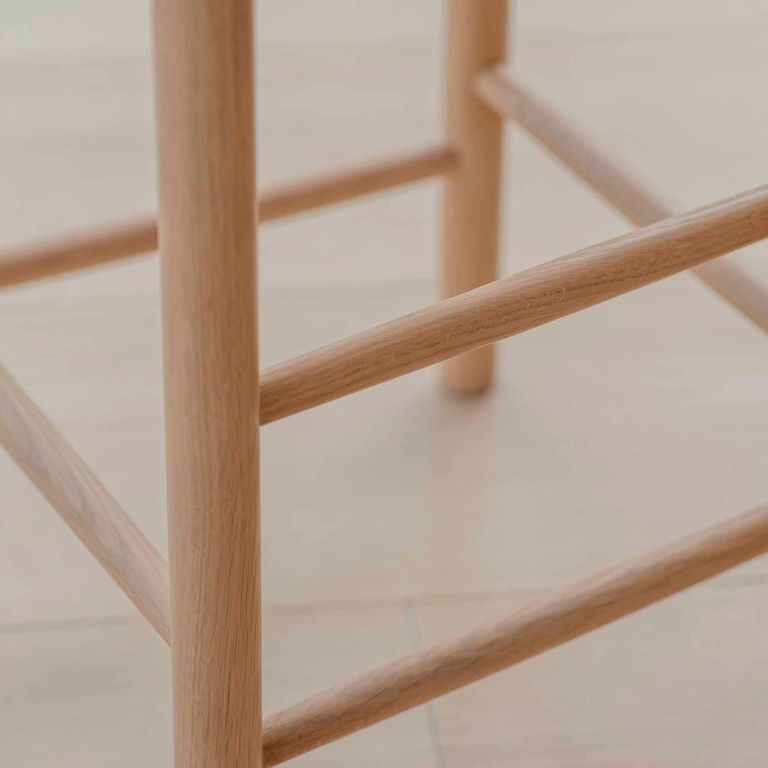 Longworth Bar Stool With Back Natural Rattan