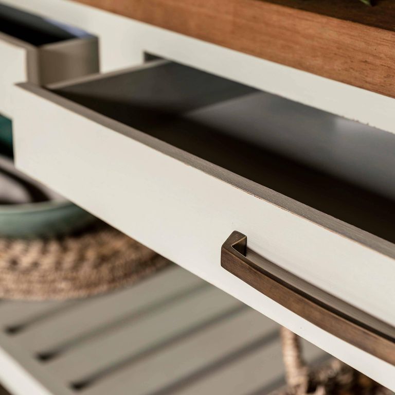 Walcote Kitchen Island Clay Wood