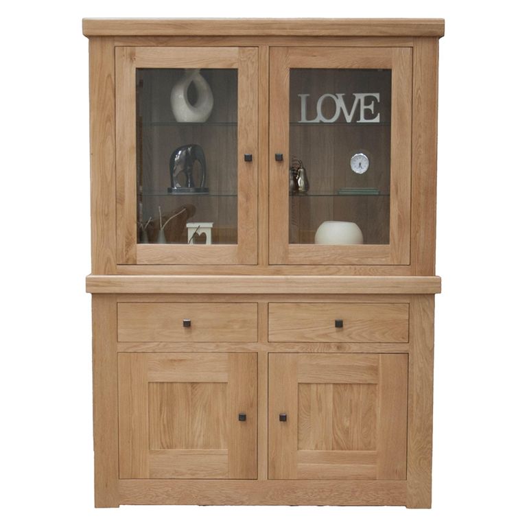 Bordeaux Dresser - 4 Door - 2 Drawer - Oak