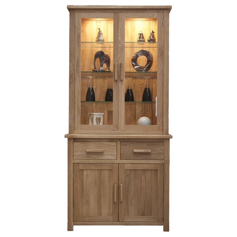 Opus Dresser - 4 Door - Medium - Oak