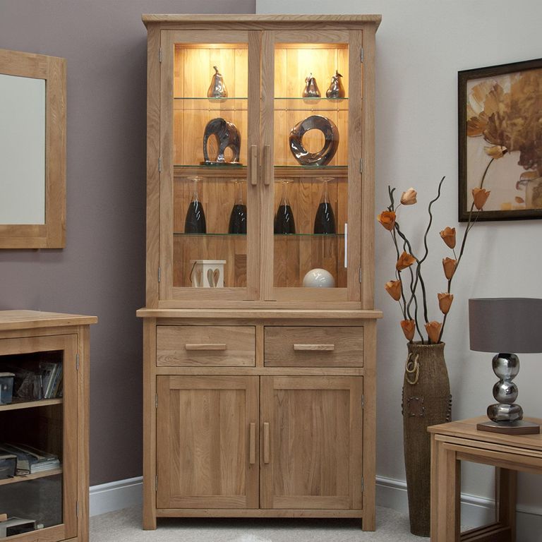 Opus Dresser - 4 Door - Medium - Oak