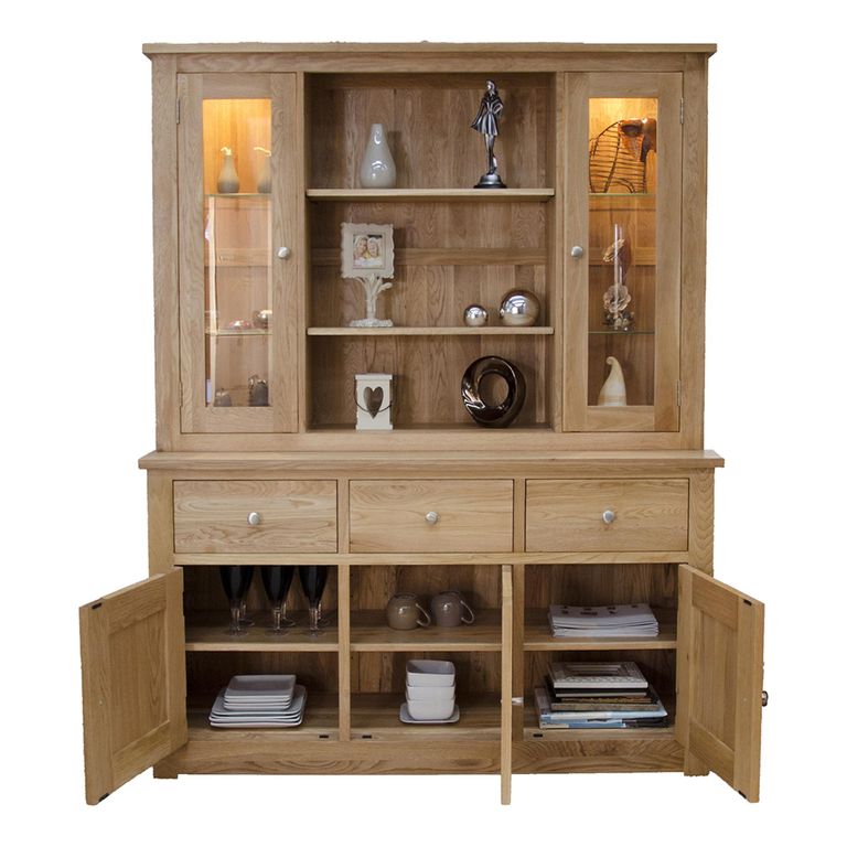 Torino Dresser - 5 Door - Large - Oak