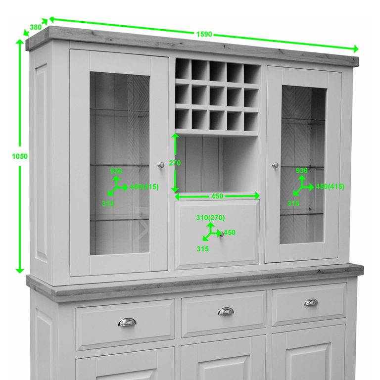 Deluxe Painted Large Dresser