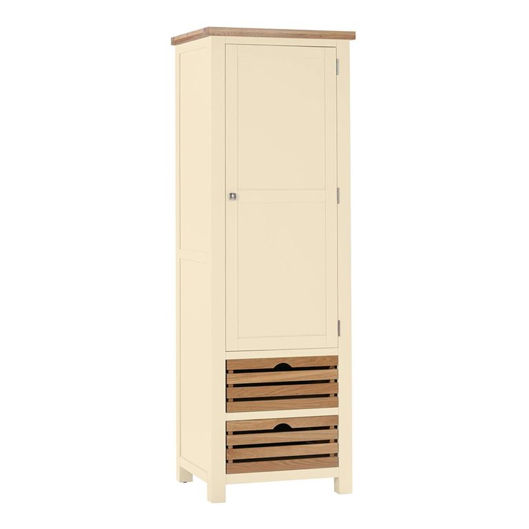 Lundy Larder Unit - 1 Door - Ivory Painted